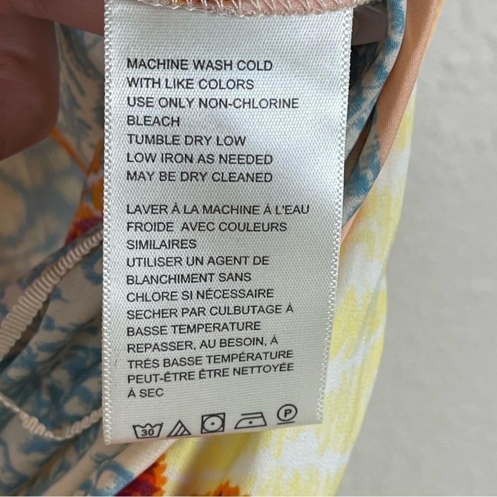 Free People Tied To You (Tropical Combo) Tank Top Size Small Women - Picture 10 of 12
